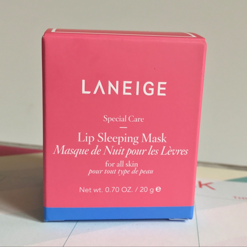 Laneige Lip Sleeping Mask Review and Unboxing