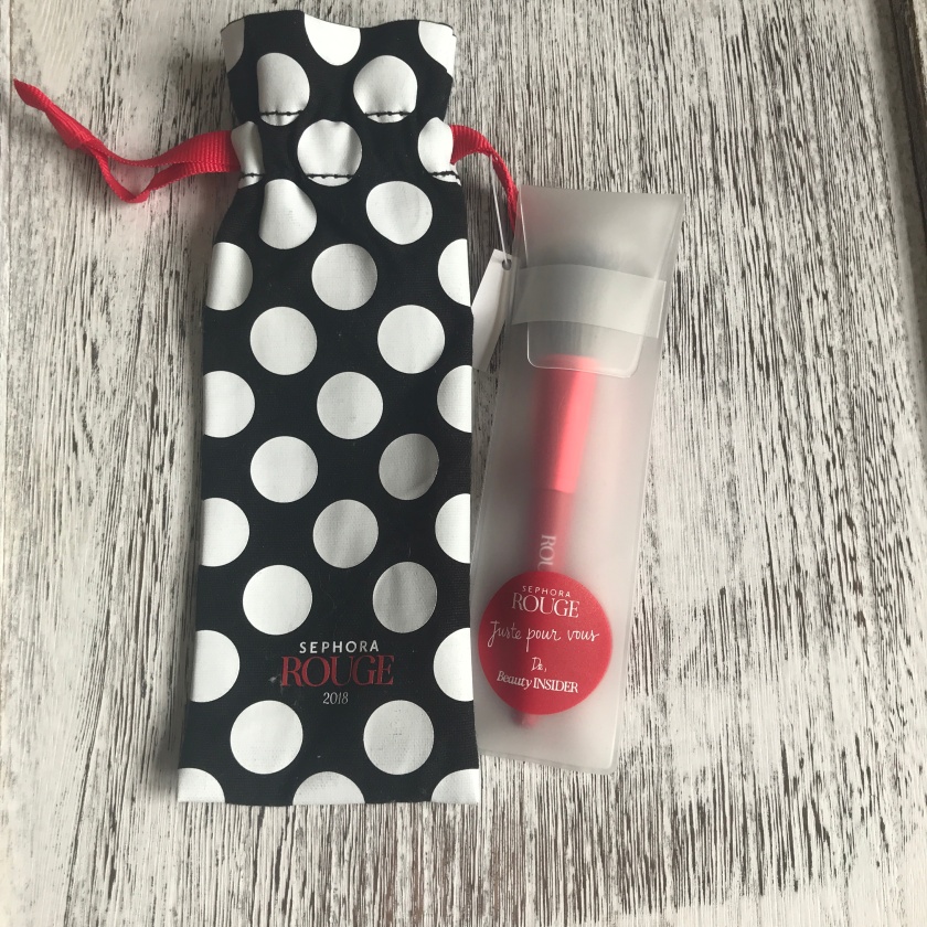 Sephora VIB ROUGE 2018 Gift Red Brush or Makeup BagBeauty 