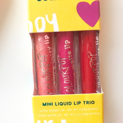 May 2018 Colourpop Giveaways Mini Liquid Lip Trio