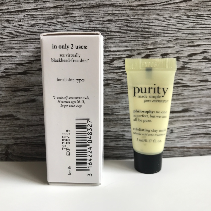 PHILOSOPHY Purity Made Simple Pore Extractor Mask