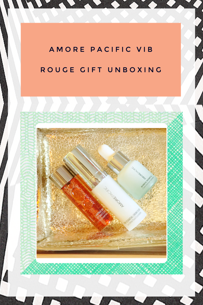 Amore Pacific VIB ROUGE Gift Unboxing 