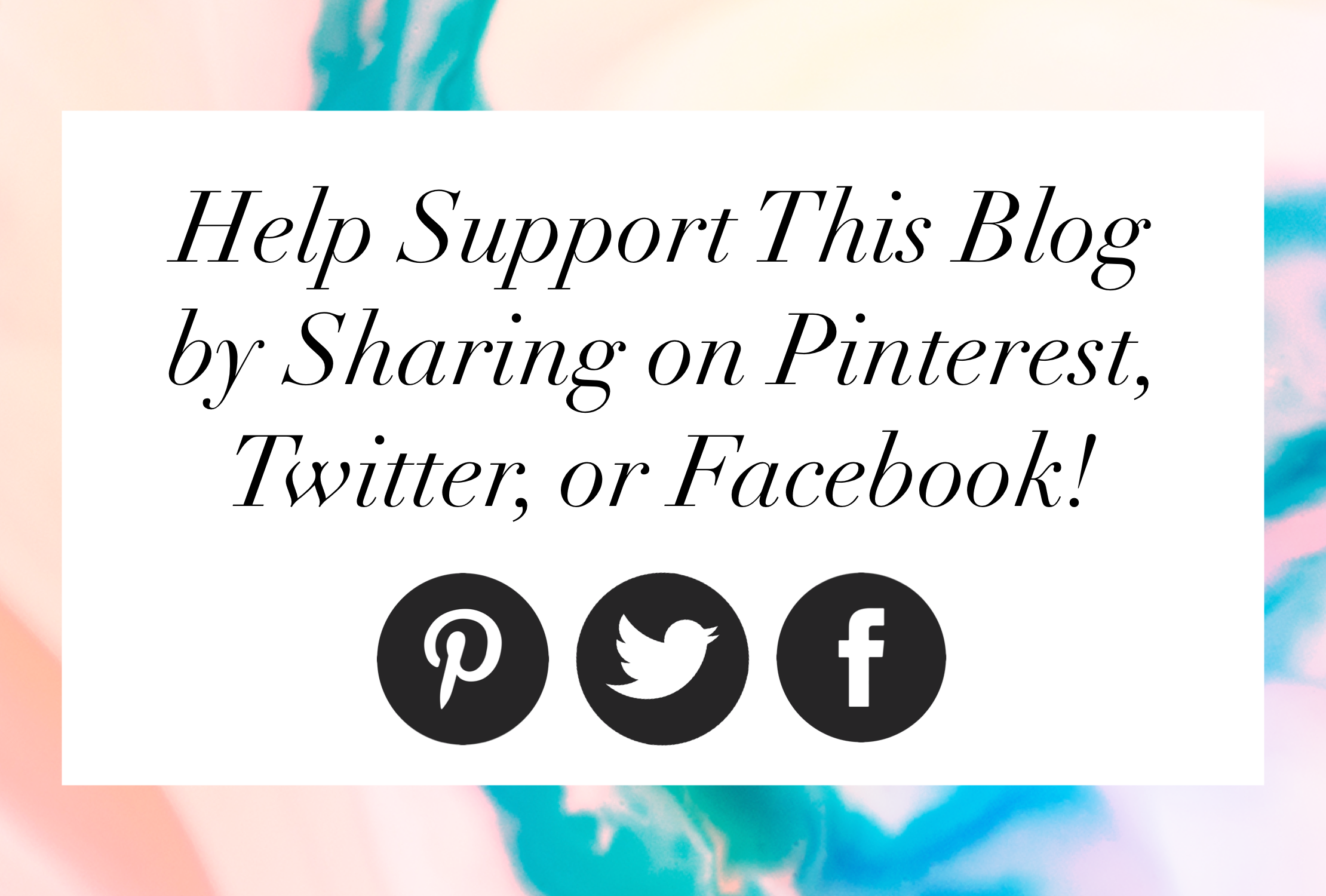 Share post on Pinterest, Facebook, or Twitter