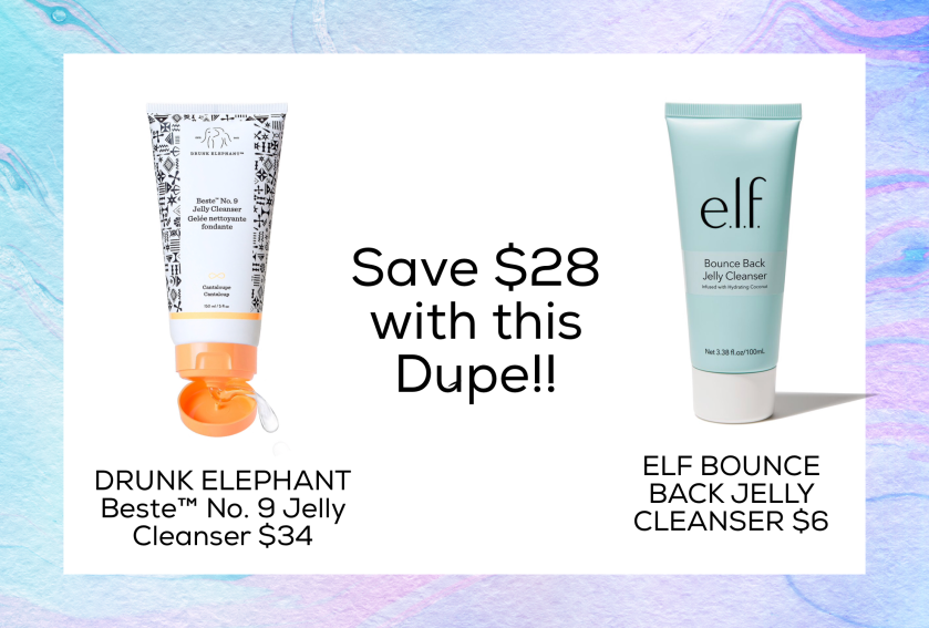 Drugstore Dupe for DRUNK ELEPHANT Beste No9 Jelly Cleanser