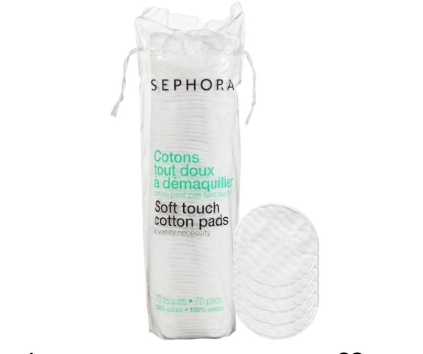 Sephora Soft Touch Cotton Pads $4