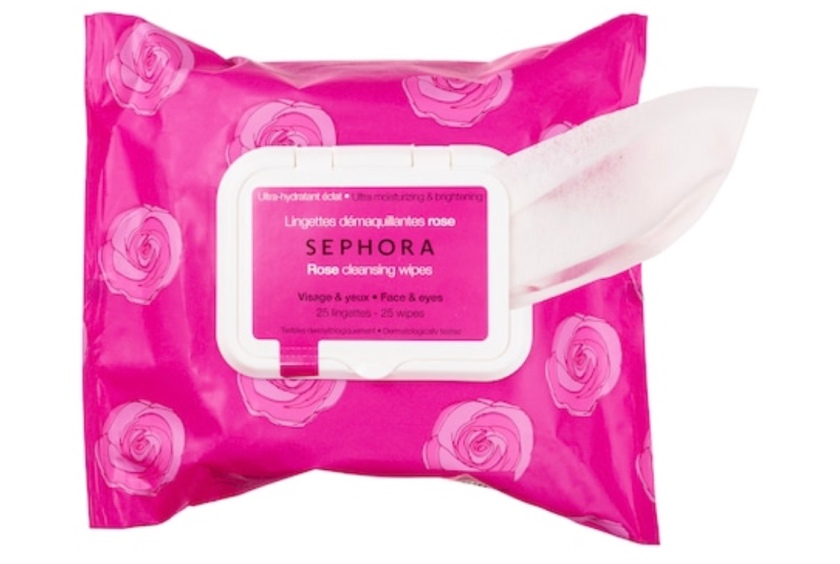 Sephora Collection Cleansing Wipes Rose $7.50