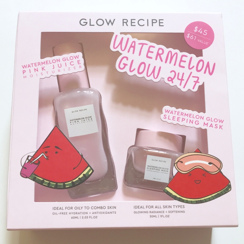 Unboxing Some New Gift Sets From Glow Recipe