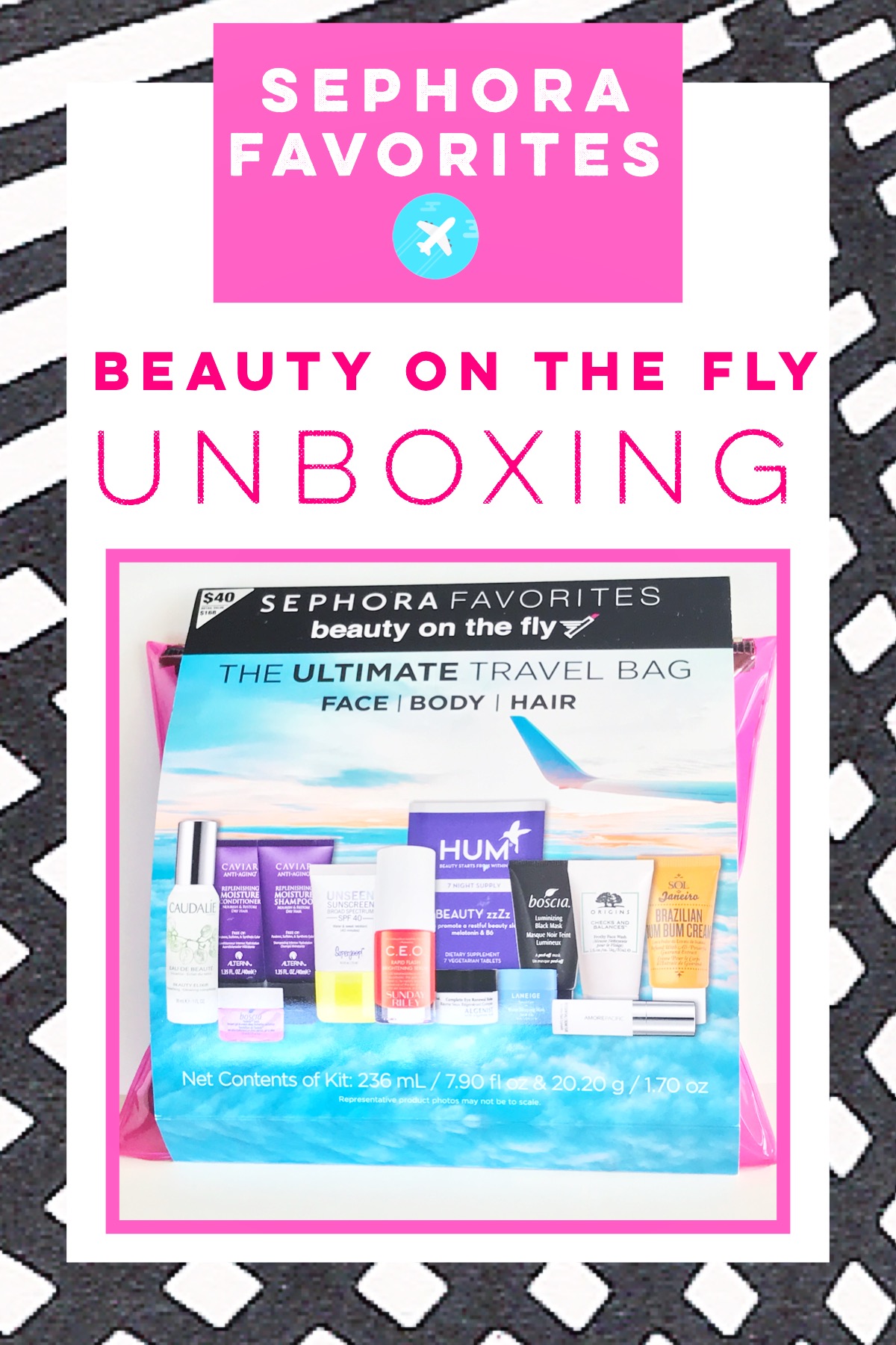 Sephora Favorites On the Fly – Unboxing