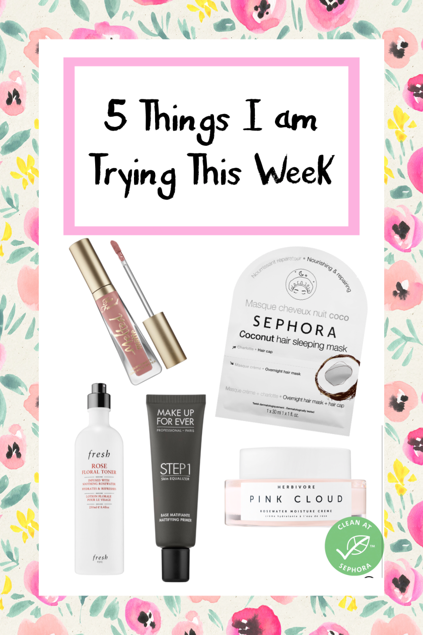 5 Things I am Trying This Week by Beauty Ecolore Online
