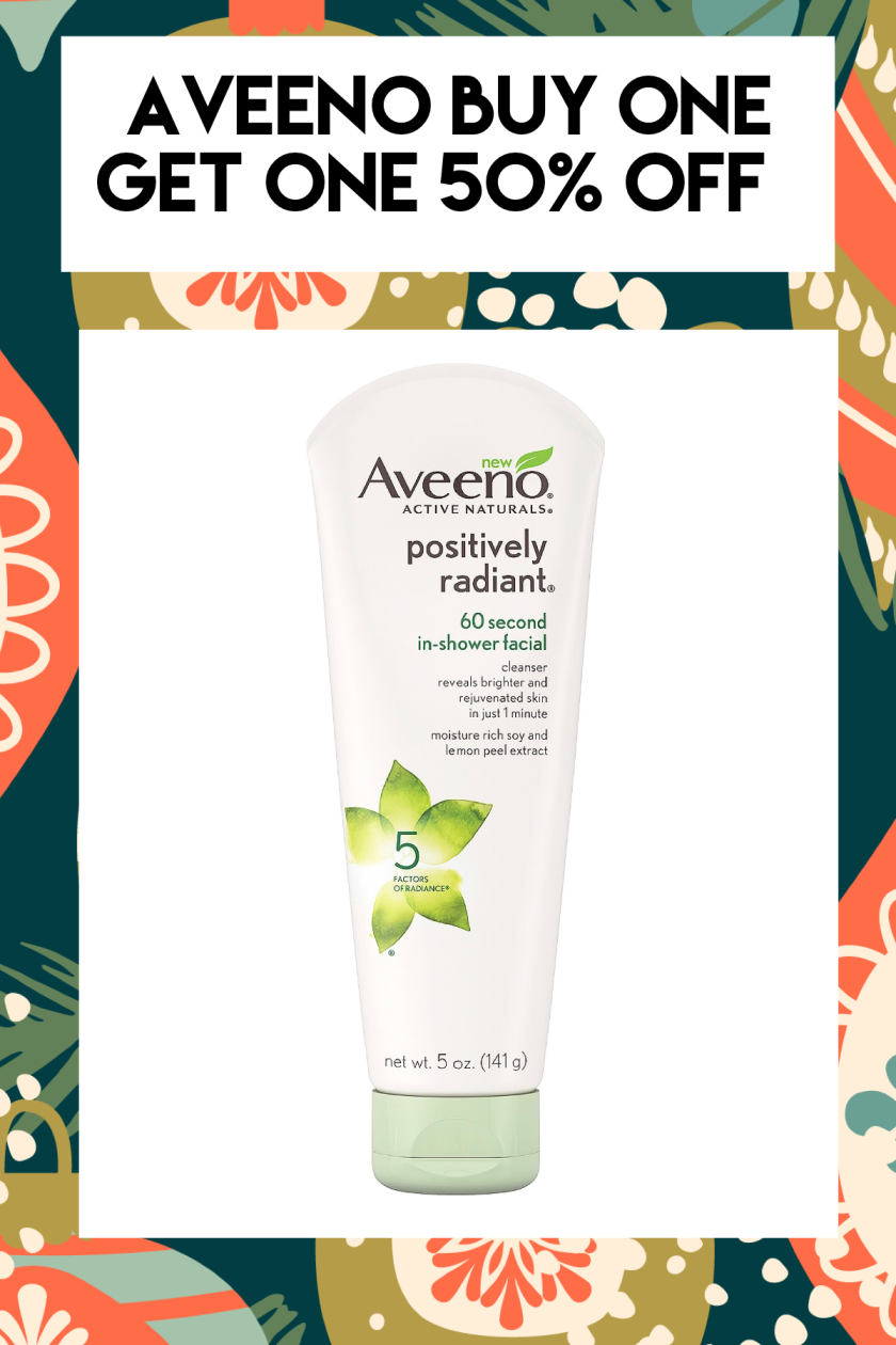AVEENO Positively Radiant 60 Second In-Shower Facial