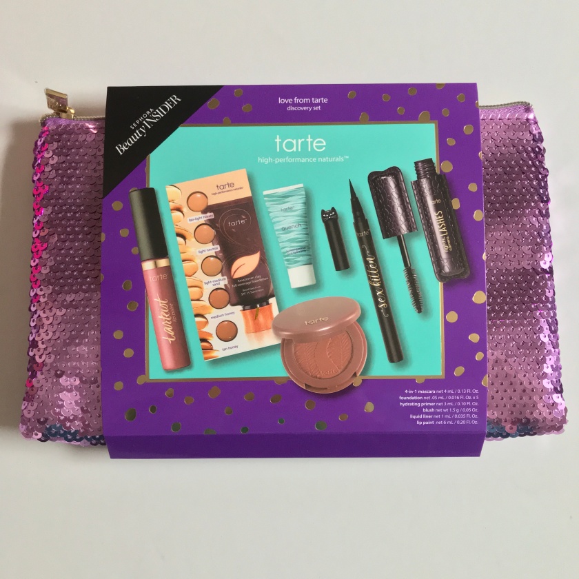 TARTE LOVE FROM TARTE DISCOVERY SET 750 Point VIB ROUGE REWARDS BAZAAR UNBOXING - Holidays 2018